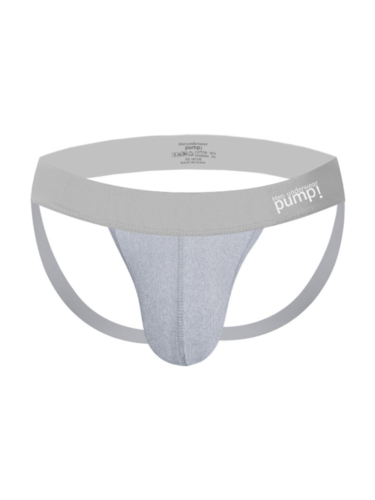 Men's Sexy Cotton Tagless Jockstrap | dmunderwear detail image 15