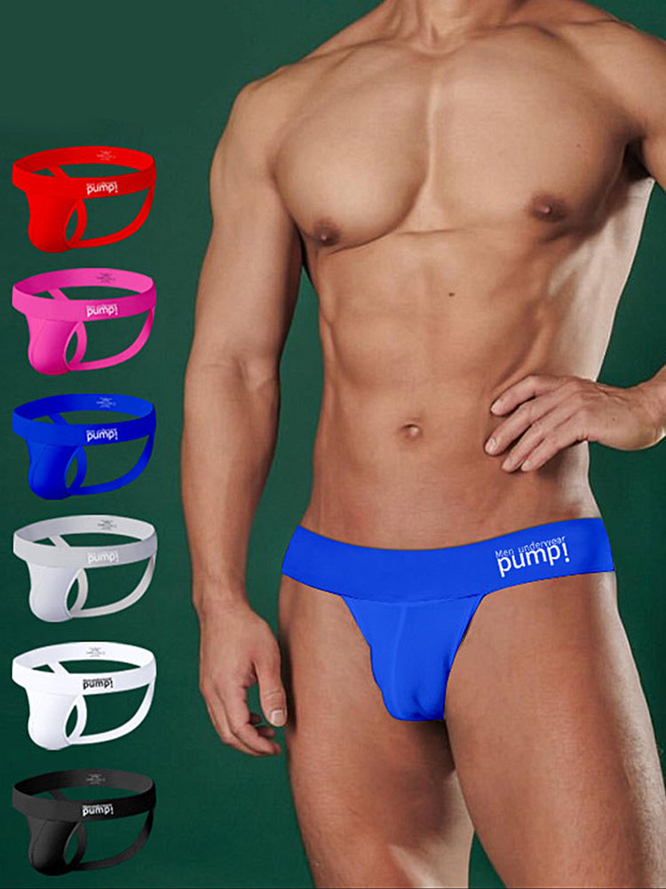 Men's Sexy Cotton Tagless Jockstrap | dmunderwear detail image 3