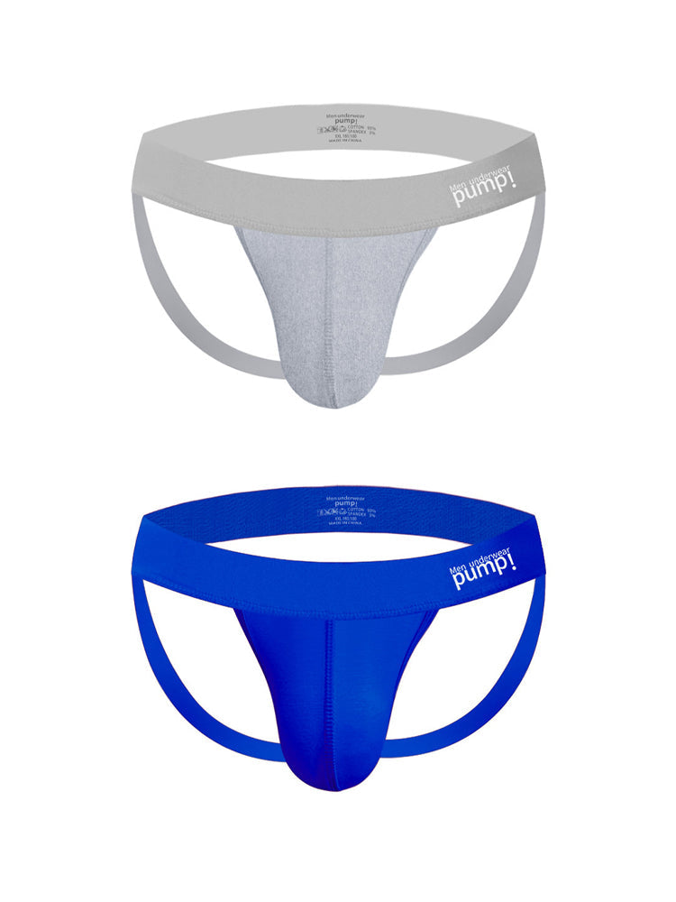 Men's Sexy Cotton Tagless Jockstrap | dmunderwear detail image 8