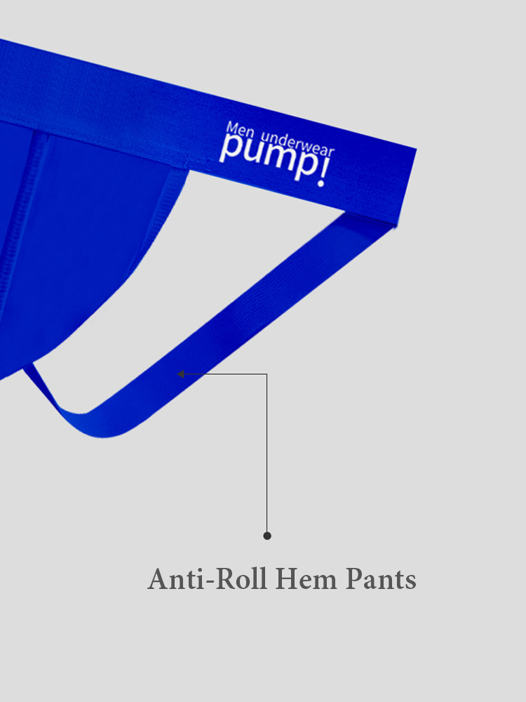 Men's Sexy Cotton Tagless Jockstrap | dmunderwear detail image 9
