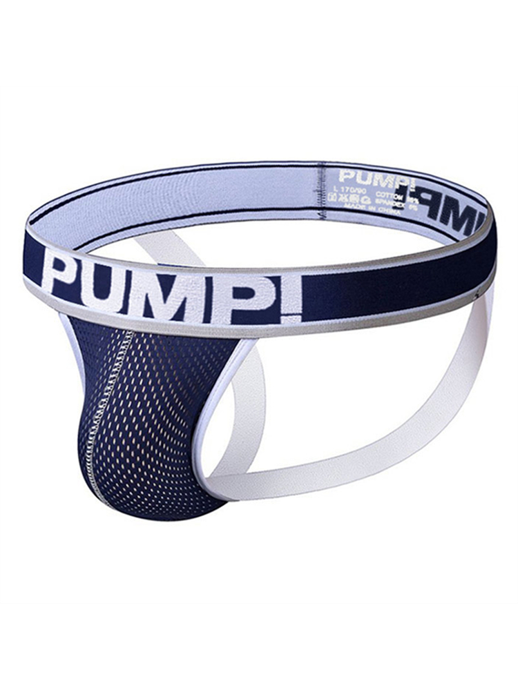 Men's Sexy Mesh Cotton Jockstraps | dmunderwear detail image 10