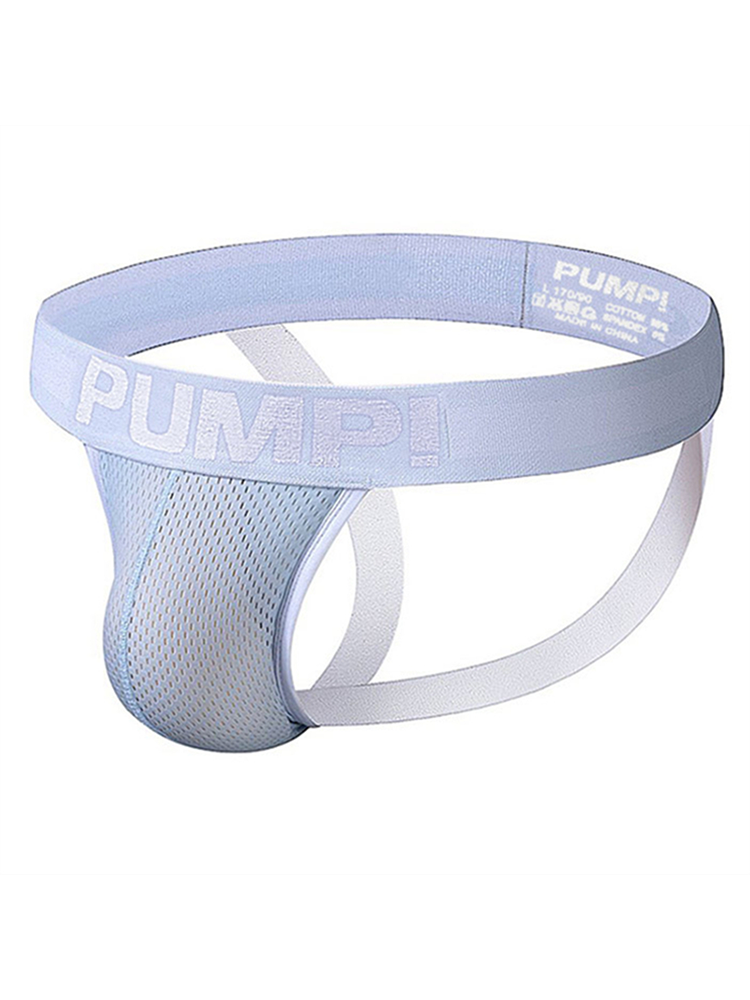Men's Sexy Mesh Cotton Jockstraps | dmunderwear detail image 8