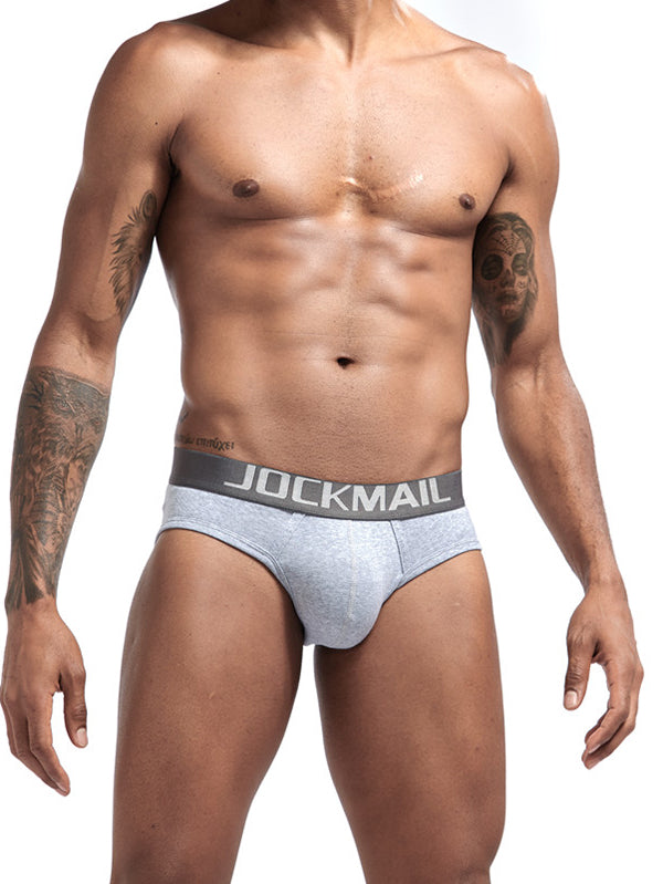 2 Pack Men's Sexy Cotton Support Contour Pouch Briefs | dmunderwear detail image 13