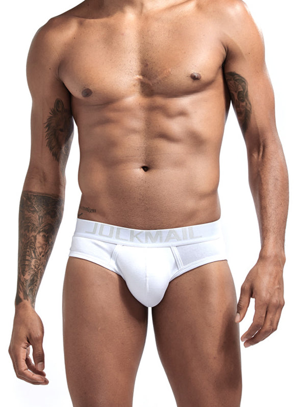 2 Pack Men's Sexy Cotton Support Contour Pouch Briefs | dmunderwear detail image 15