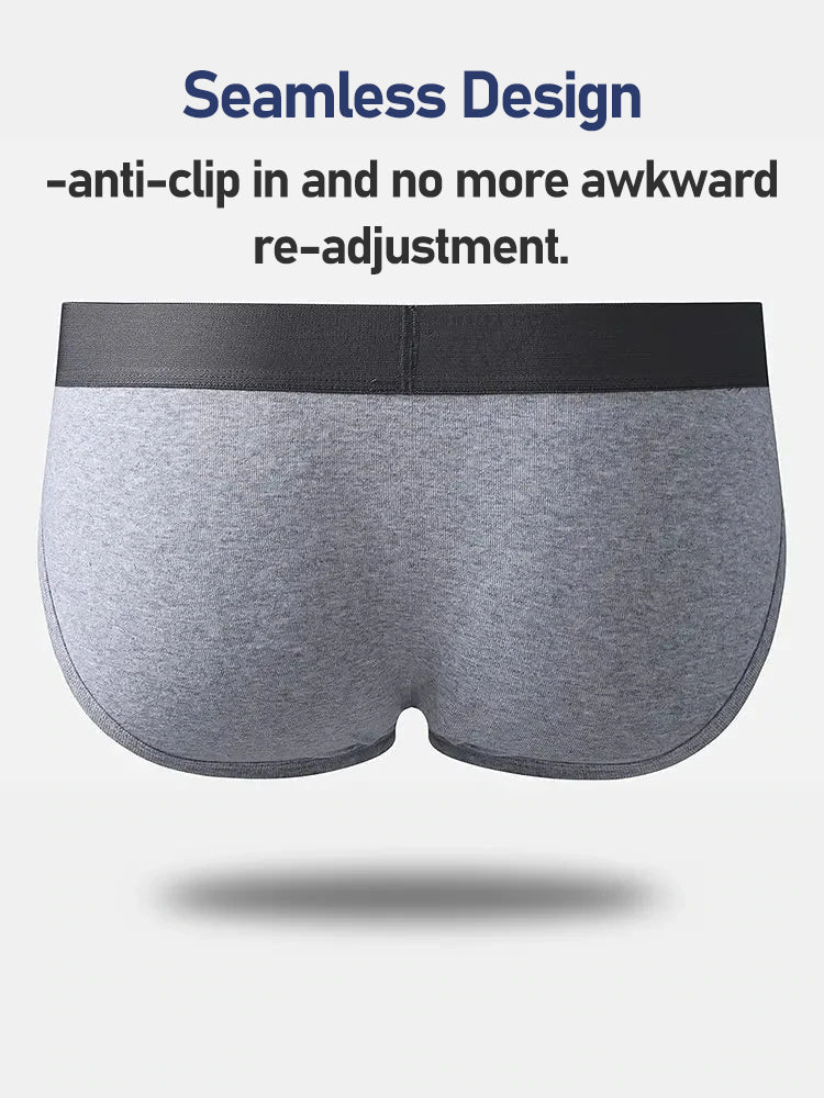 2 Pack Men's Sexy Cotton Support Contour Pouch Briefs | dmunderwear detail image 6