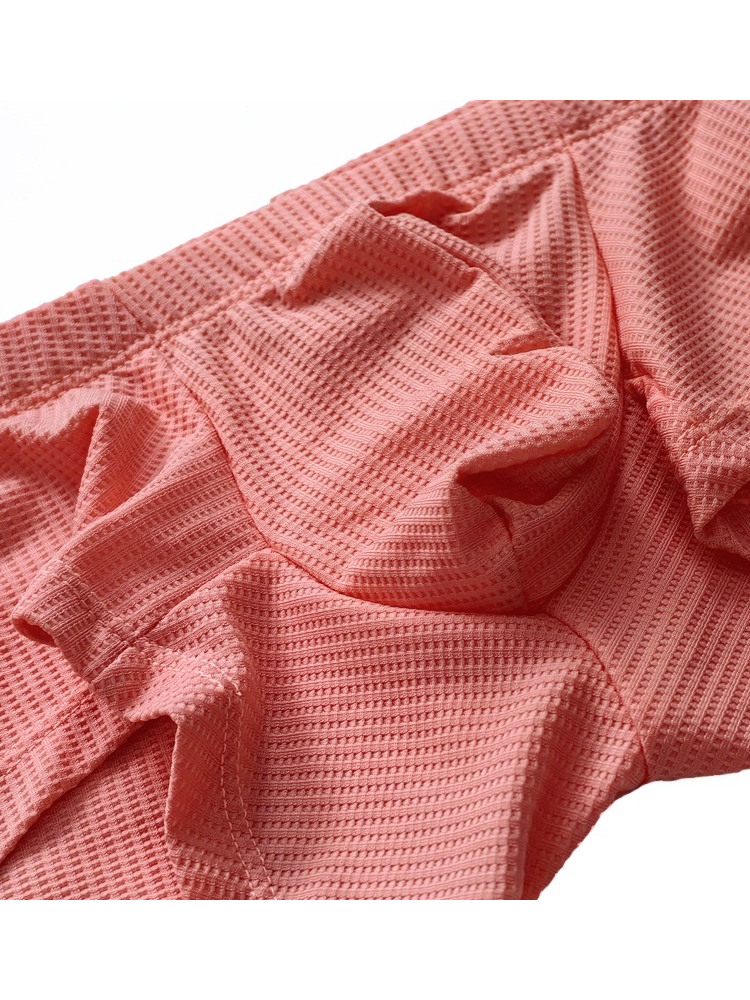 2 Pack Men's Sexy Short Legs Trunks With Large Pouch | dmunderwear detail image 11