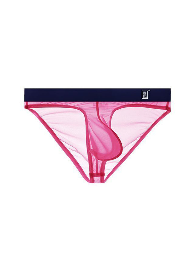 Men's Sexy Transparent Suspender Briefs | dmunderwear detail image 18