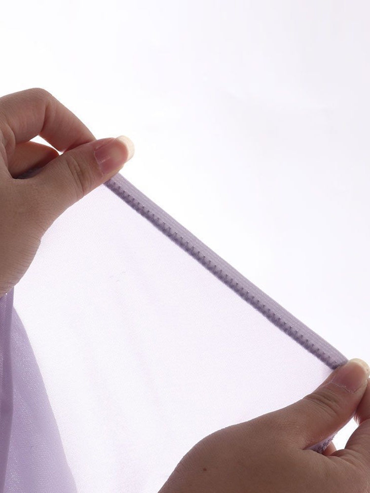 Men's Ultra Thin Ice Silk See-through Briefs | dmunderwear detail image 11