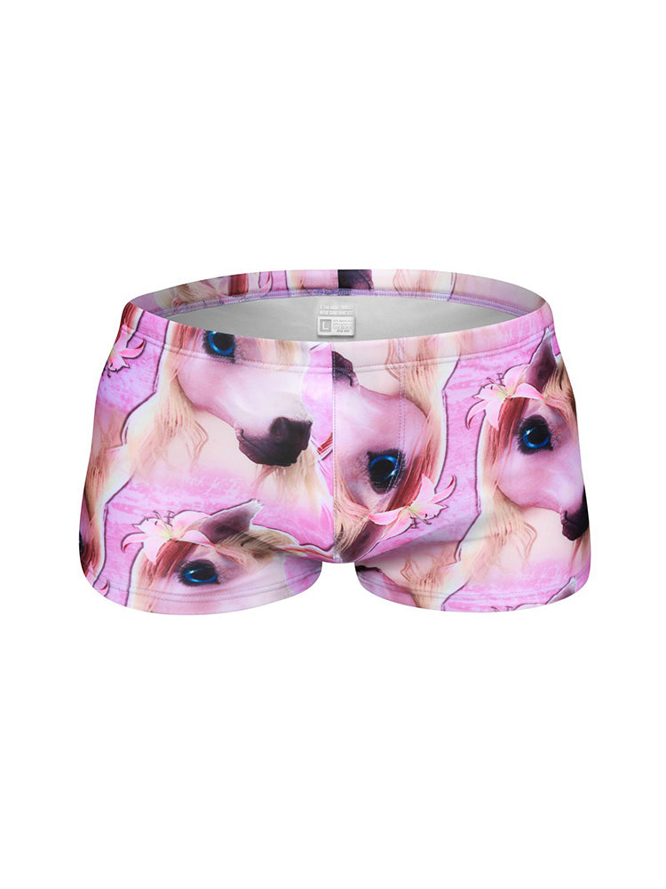 Men's Sexy Trendy Back Pocket Swim Trunks | dmunderwear detail image 20