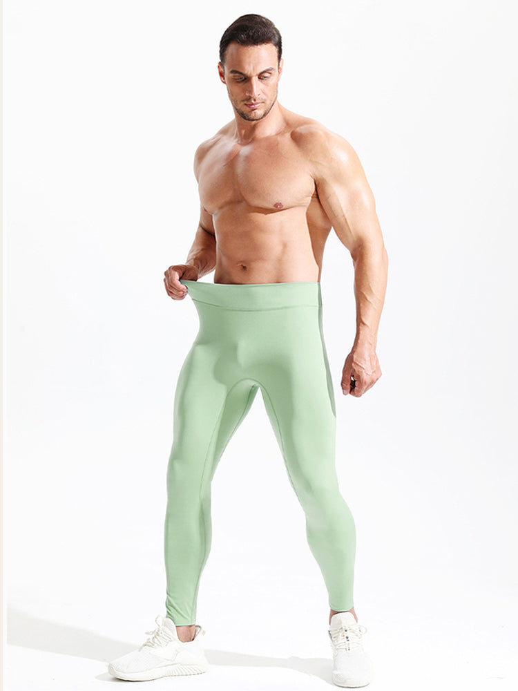 Men's Skin-Friendly Quick-Dry High-Elastic Training Thermal Bottoms | dmunderwear detail image 16