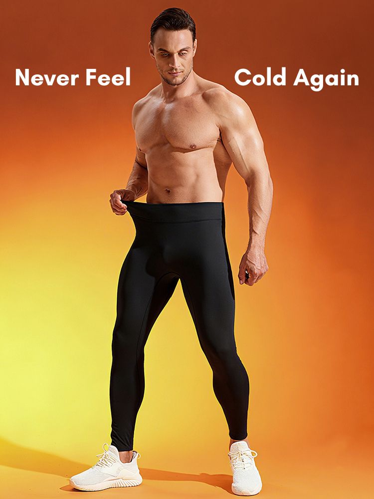 Men's Skin-Friendly Quick-Dry High-Elastic Training Thermal Bottoms | dmunderwear detail image 4