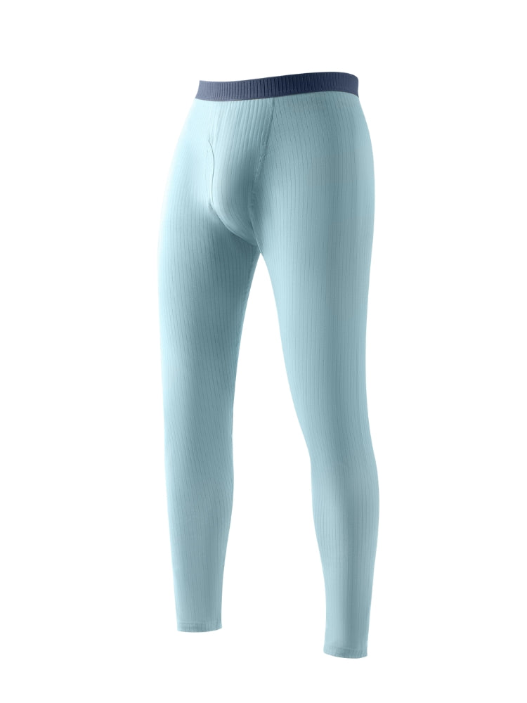 Men's Slim Stretch Cotton Antibacterial Warm-Touch Thermal Bottoms | dmunderwear detail image 16