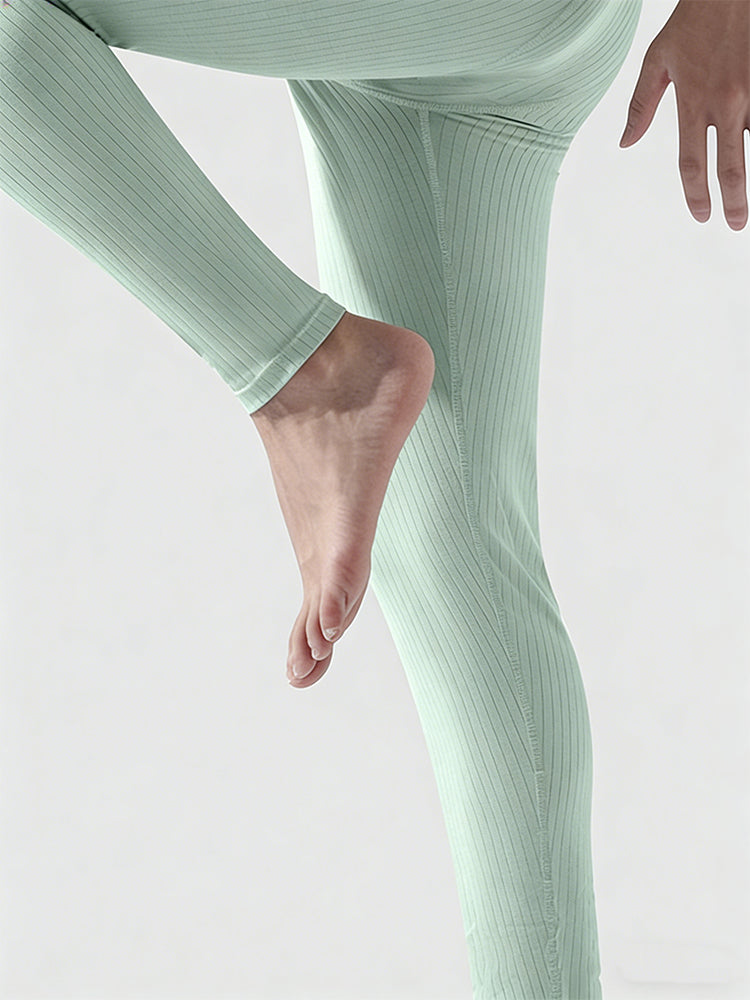 Men's Slim Stretch Cotton Antibacterial Warm-Touch Thermal Bottoms | dmunderwear detail image 9