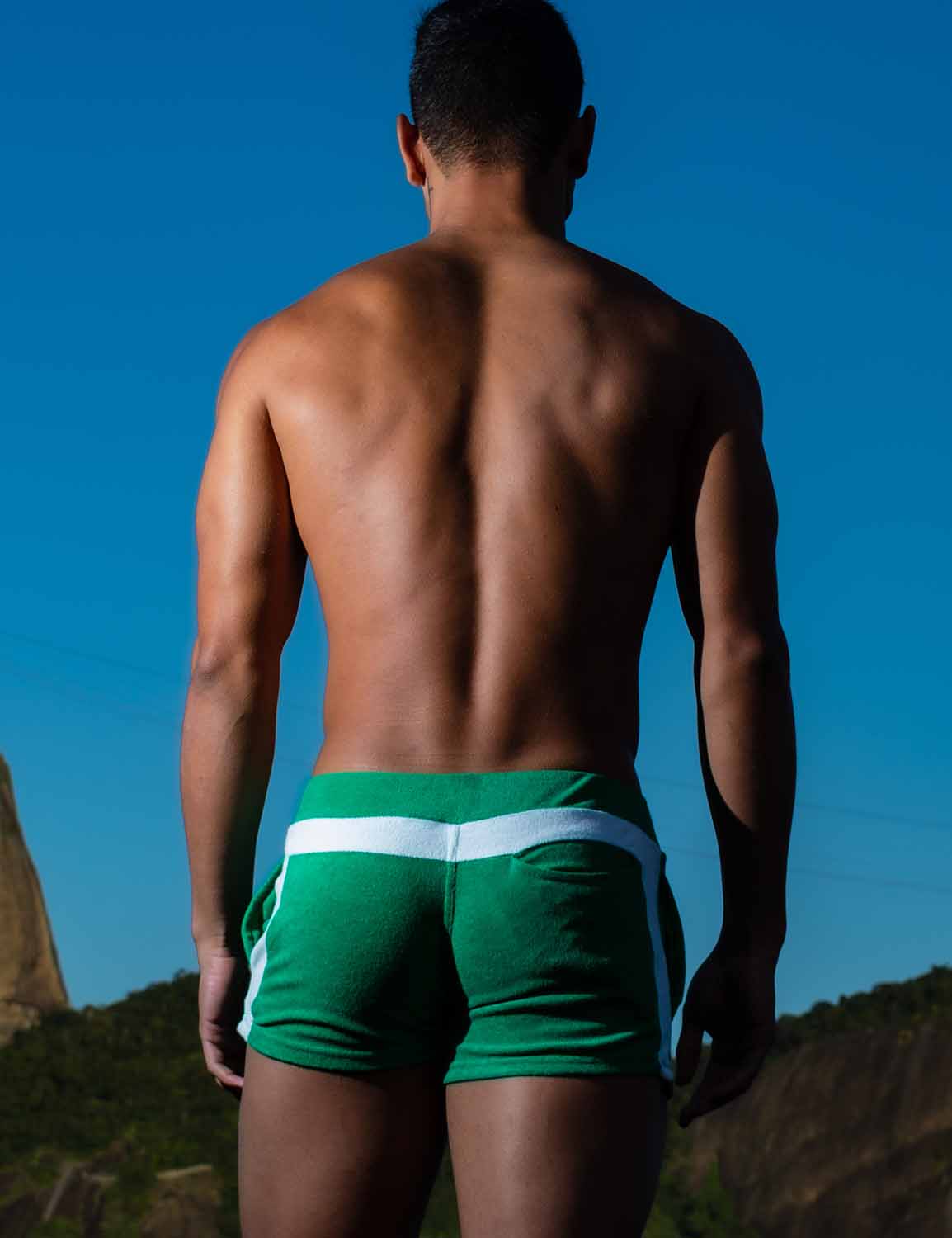 Smooth Pile Furry Shorts 90507 | dmunderwear detail image 8