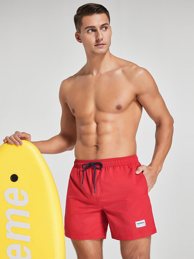 Men's Solid Breathable Beach Shorts Boxer | dmunderwear