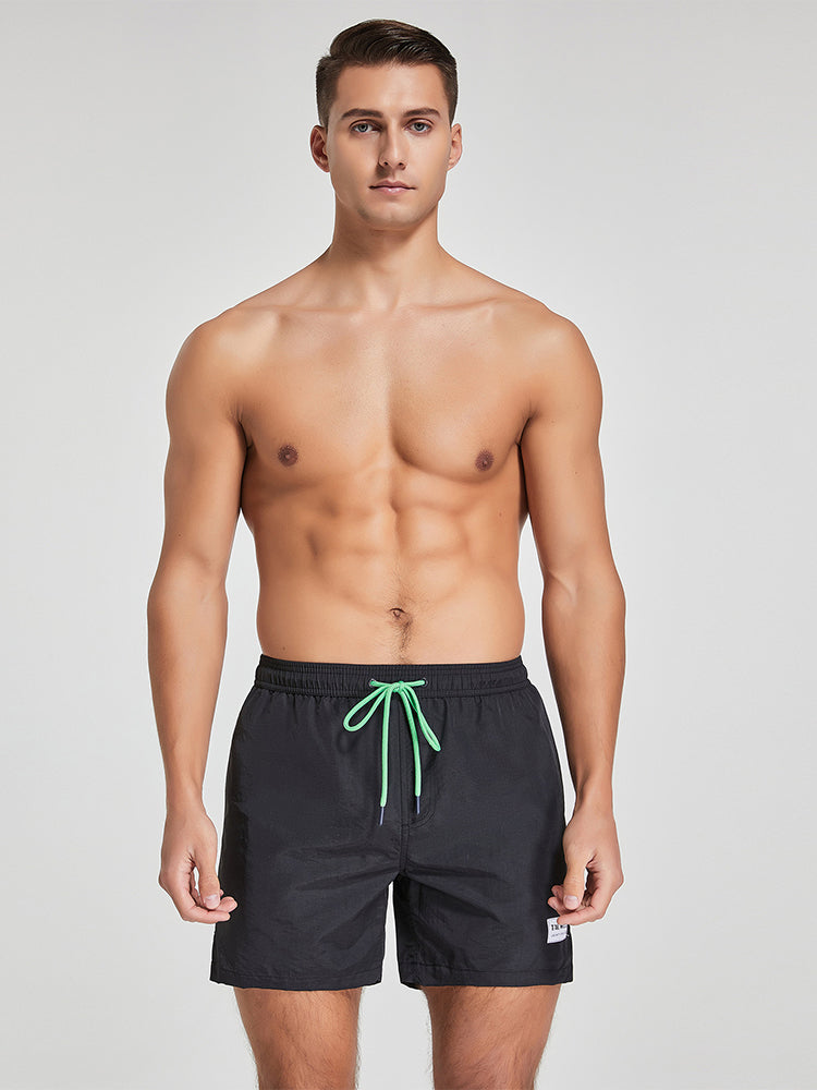 Men's Solid Breathable Beach Shorts Boxer | dmunderwear detail image 17
