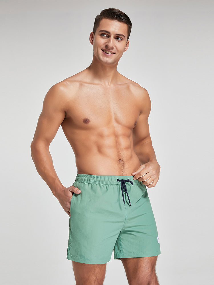 Men's Solid Breathable Beach Shorts Boxer | dmunderwear detail image 6