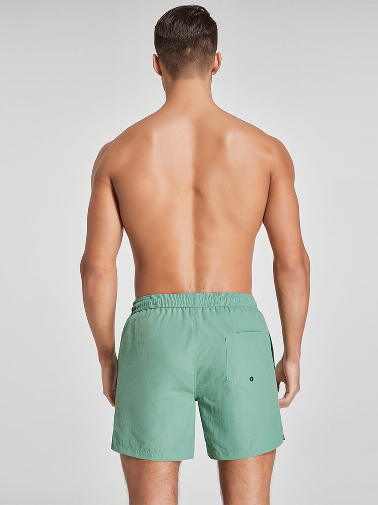 Men's Solid Breathable Beach Shorts Boxer | dmunderwear detail image 9