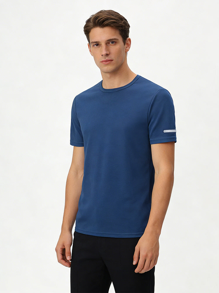 Men's Solid Quick-Dry Loose Fit for Casual Wear & Sport T-Shirt | dmunderwear