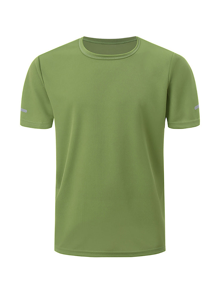 Men's Solid Quick-Dry Loose Fit for Casual Wear & Sport T-Shirt | dmunderwear detail image 16