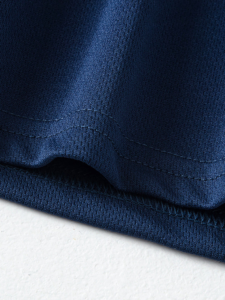 Men's Solid Quick-Dry Loose Fit for Casual Wear & Sport T-Shirt | dmunderwear detail image 7
