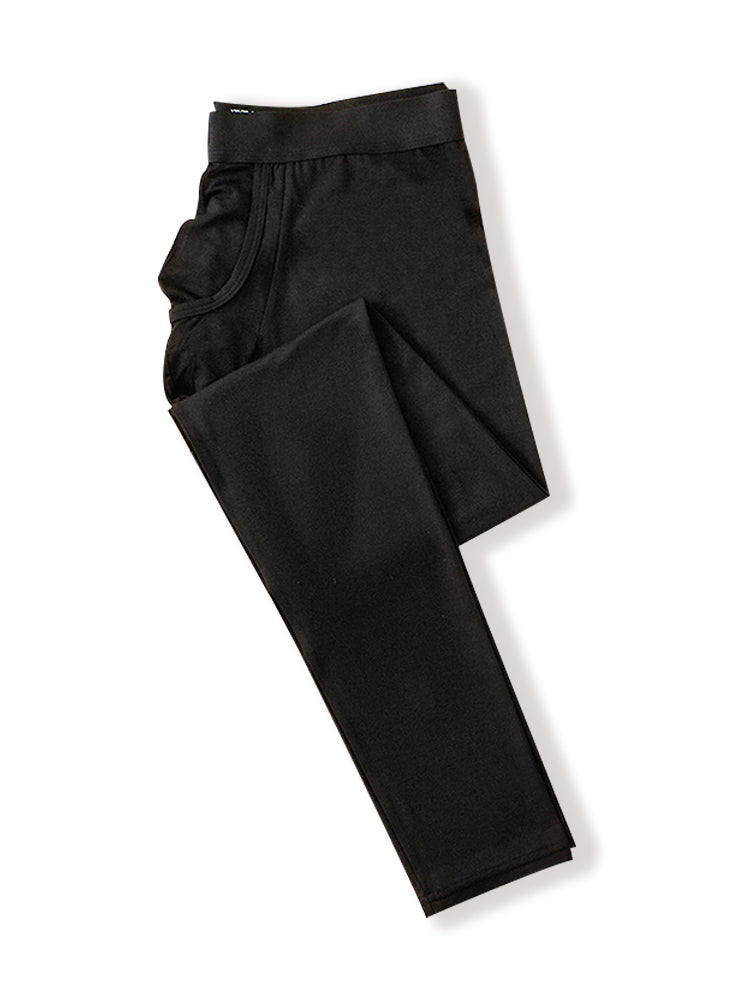 Men's Split-opening Pouch Thermal Pants | dmunderwear detail image 8