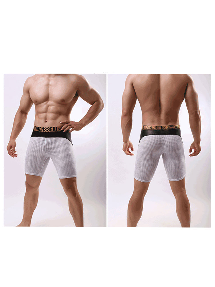 Men's Sport High-Stretch Breathable Midway Briefs | dmunderwear detail image 3