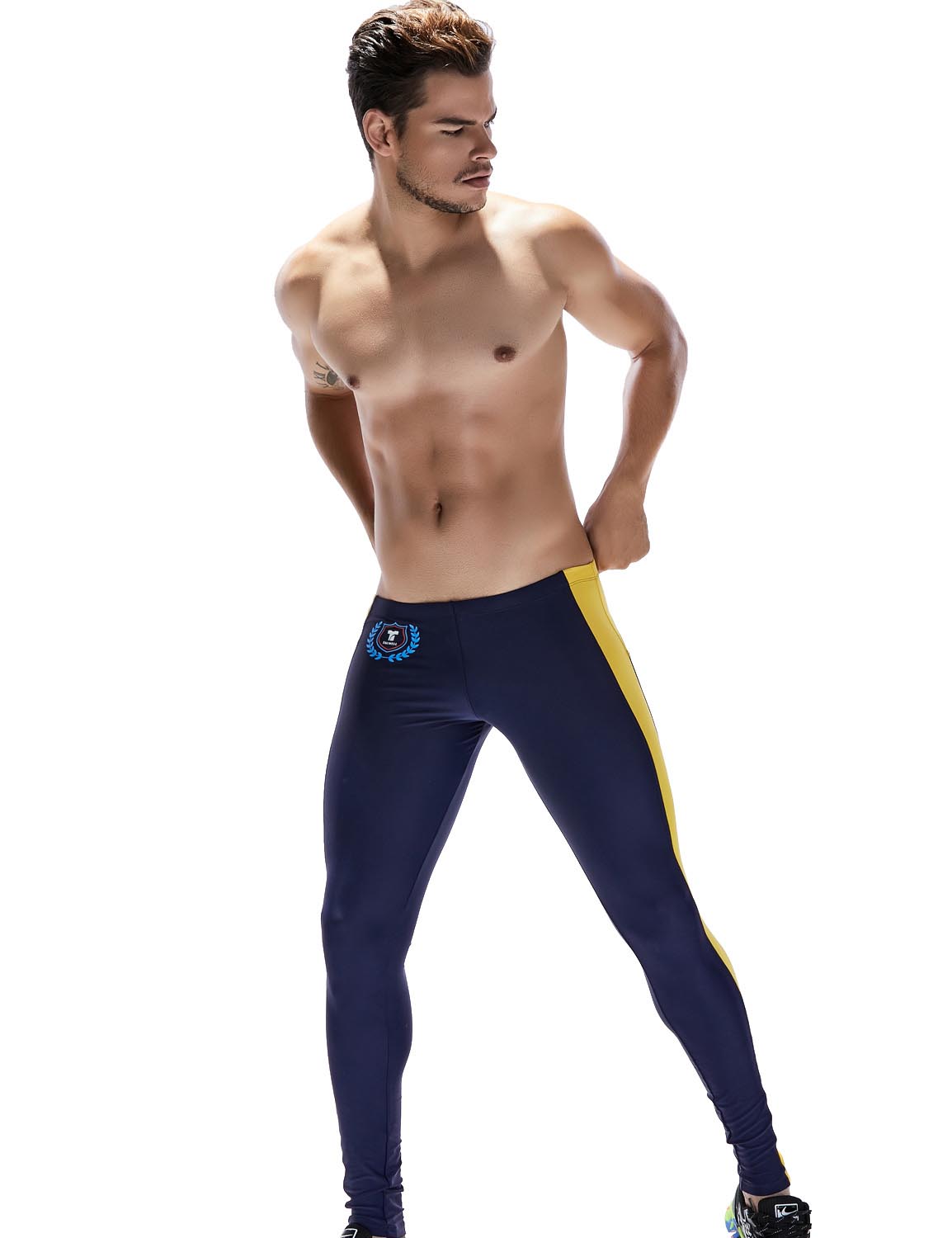 Sport Compression Tights Leggings 70612 | dmunderwear detail image 15
