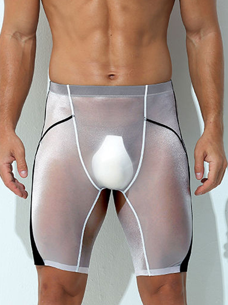 Men's Sports Extended Breathable Boxer Briefs | dmunderwear detail image 2