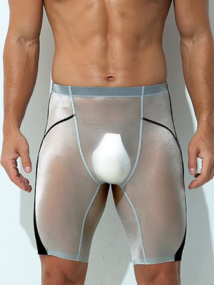 Men's Sports Extended Breathable Boxer Briefs | dmunderwear detail image 6