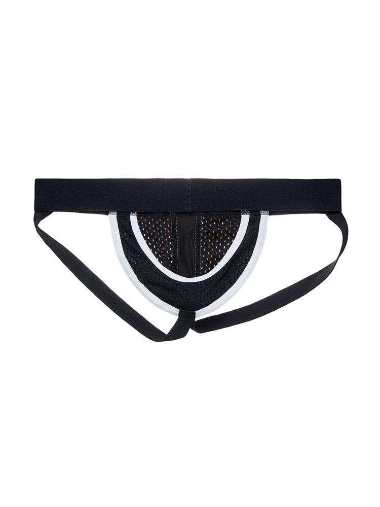 Men's Sporty Cut Adjustable Harness Elastic Supportive Fit Shoulder Strap & Jockstrap | dmunderwear detail image 13