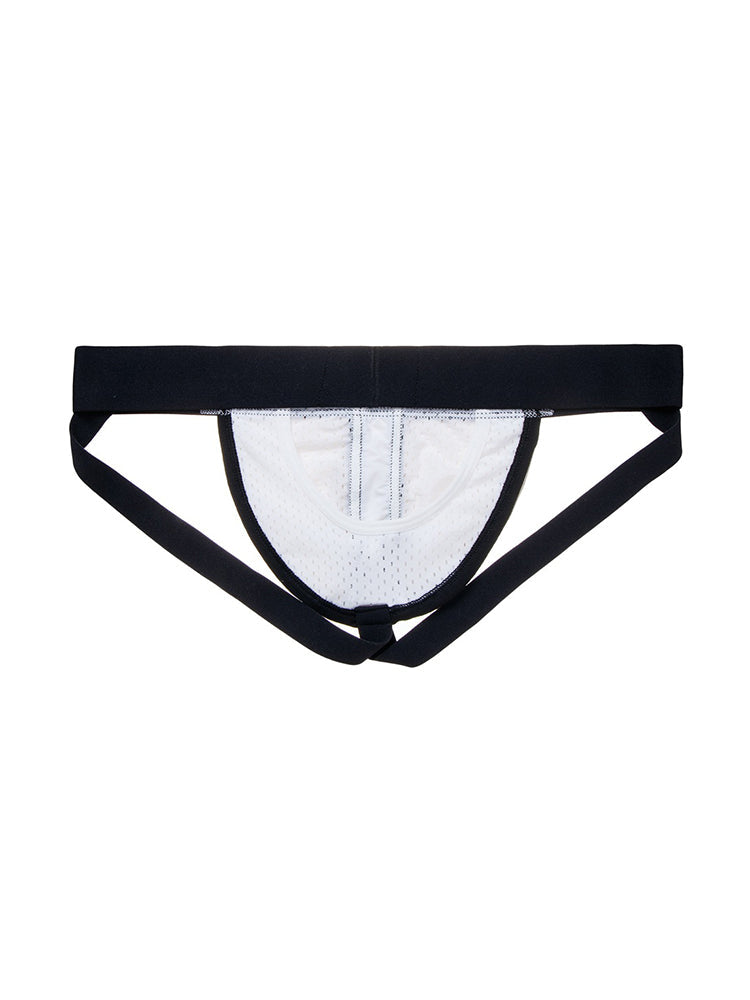 Men's Sporty Cut Adjustable Harness Elastic Supportive Fit Shoulder Strap & Jockstrap | dmunderwear detail image 18