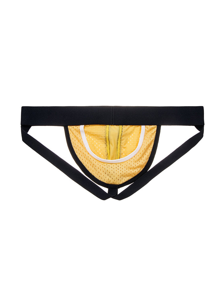 Men's Sporty Cut Adjustable Harness Elastic Supportive Fit Shoulder Strap & Jockstrap | dmunderwear detail image 20