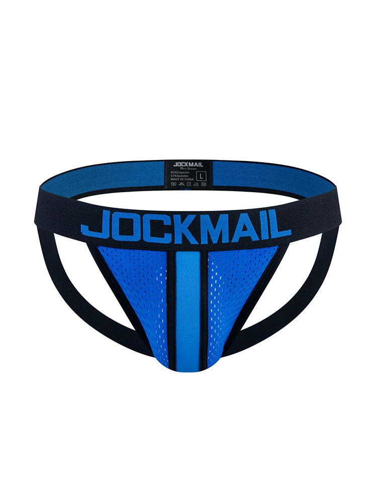 Men's Sporty Cut Adjustable Harness Elastic Supportive Fit Shoulder Strap & Jockstrap | dmunderwear detail image 3