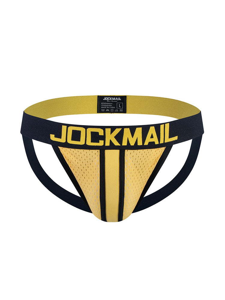Men's Sporty Cut Adjustable Harness Elastic Supportive Fit Shoulder Strap & Jockstrap | dmunderwear detail image 4