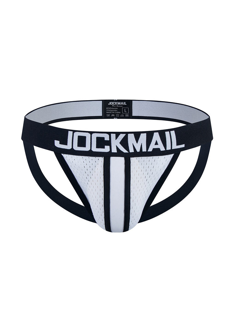 Men's Sporty Cut Adjustable Harness Elastic Supportive Fit Shoulder Strap & Jockstrap | dmunderwear detail image 5