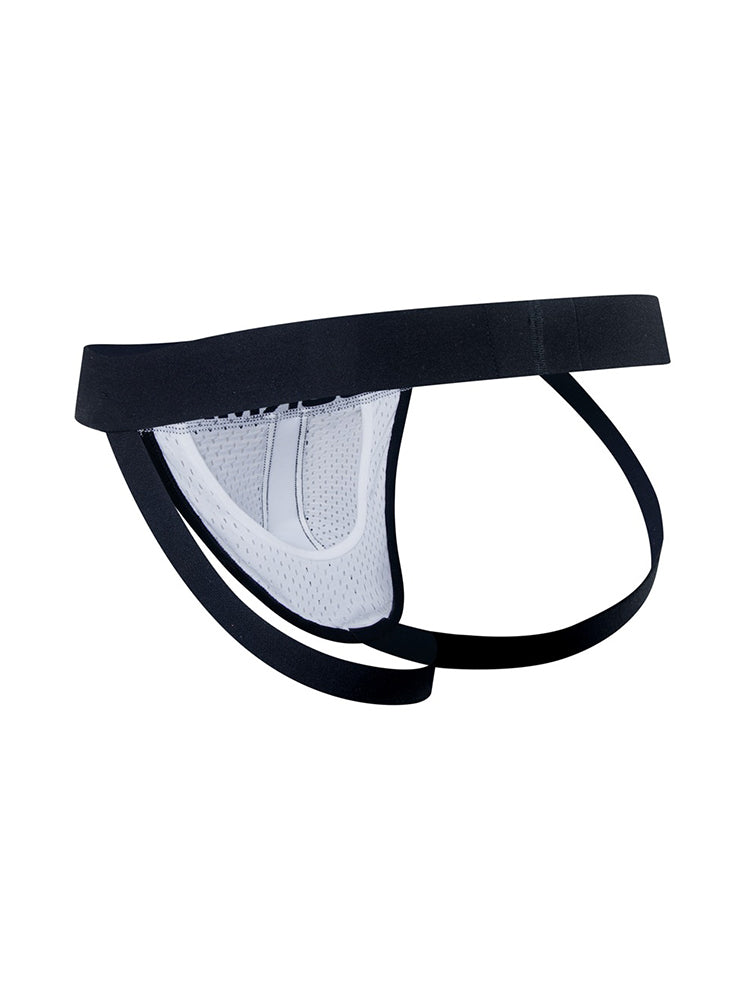 Men's Sporty Cut Adjustable Harness Elastic Supportive Fit Shoulder Strap & Jockstrap | dmunderwear detail image 7