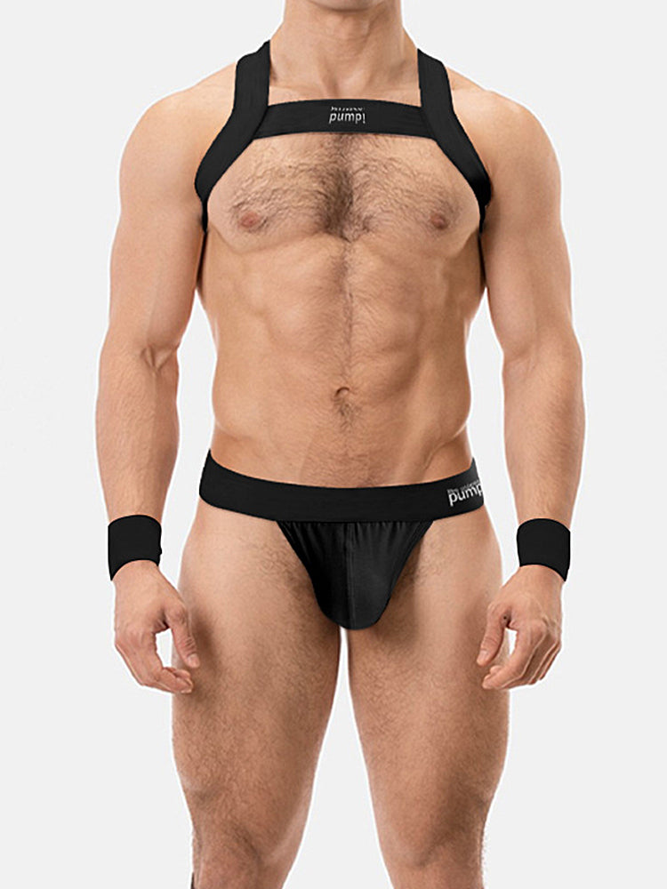 Men's Sporty Cut Anti-Chafing Stretch Fit Shoulder Strap & Underwear | dmunderwear detail image 5