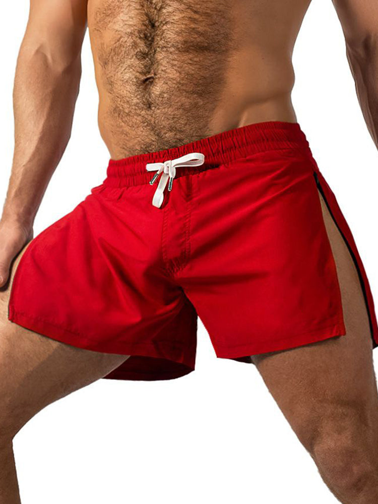 Men's Sporty Cut Quick-Dry Anti-Chafing Workout Ready Activewear Shorts | dmunderwear detail image 10