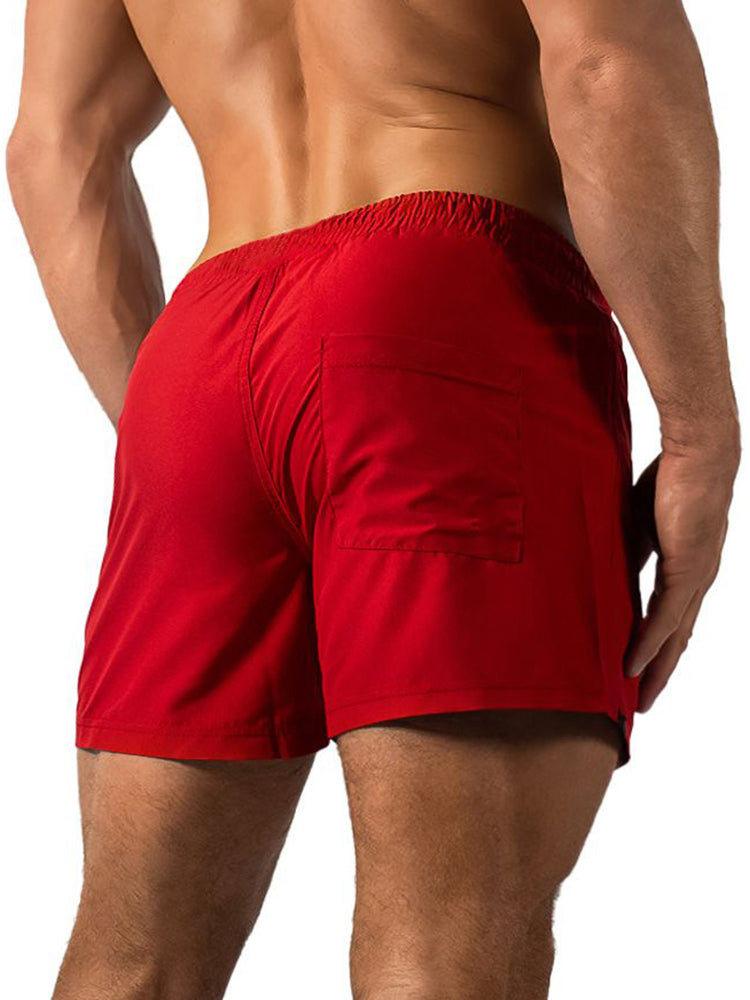 Men's Sporty Cut Quick-Dry Anti-Chafing Workout Ready Activewear Shorts | dmunderwear detail image 11