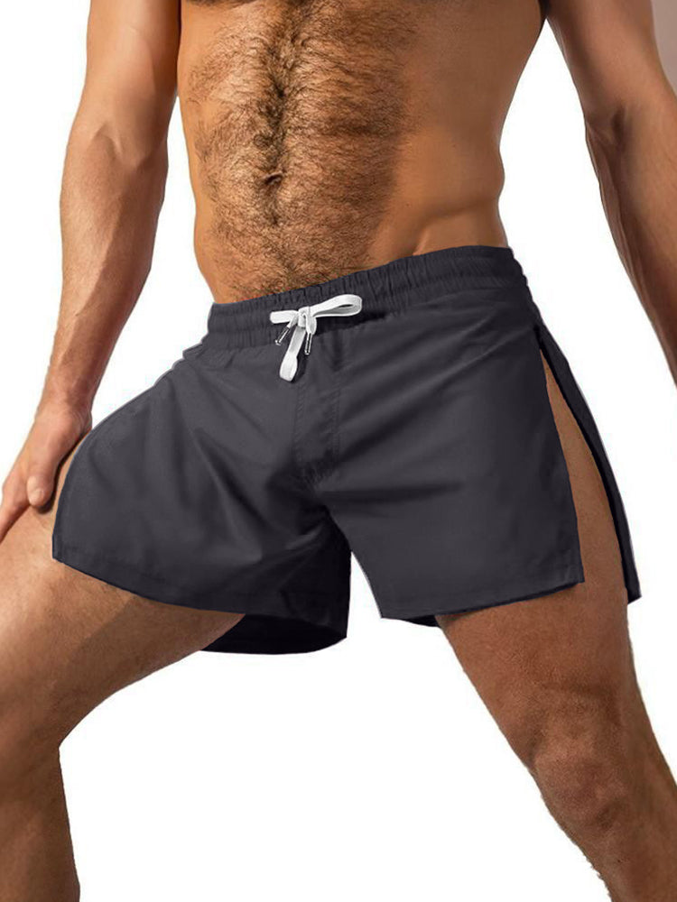 Men's Sporty Cut Quick-Dry Anti-Chafing Workout Ready Activewear Shorts | dmunderwear detail image 13