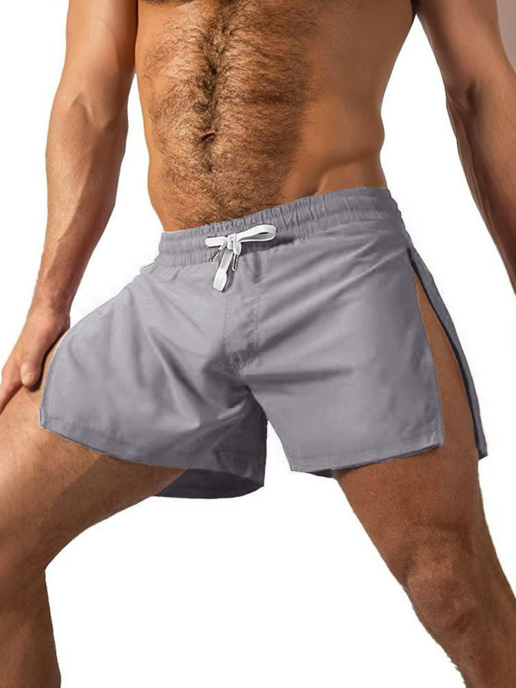 Men's Sporty Cut Quick-Dry Anti-Chafing Workout Ready Activewear Shorts | dmunderwear detail image 14
