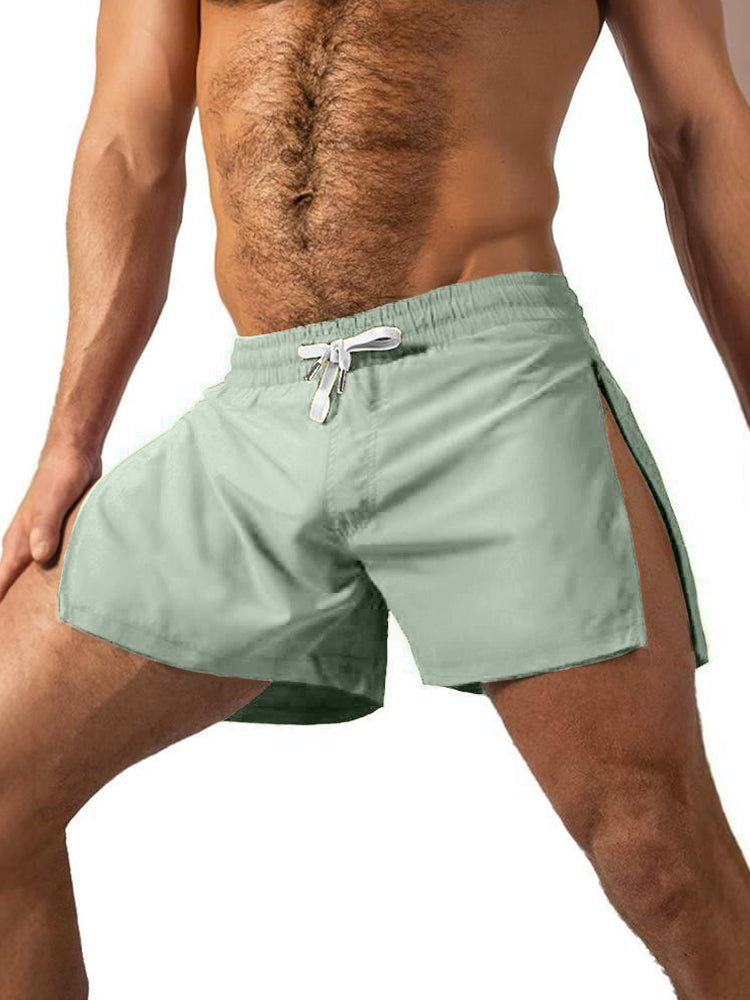 Men's Sporty Cut Quick-Dry Anti-Chafing Workout Ready Activewear Shorts | dmunderwear detail image 15