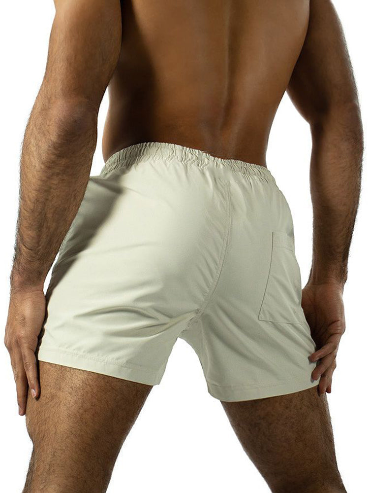 Men's Sporty Cut Quick-Dry Anti-Chafing Workout Ready Activewear Shorts | dmunderwear detail image 6