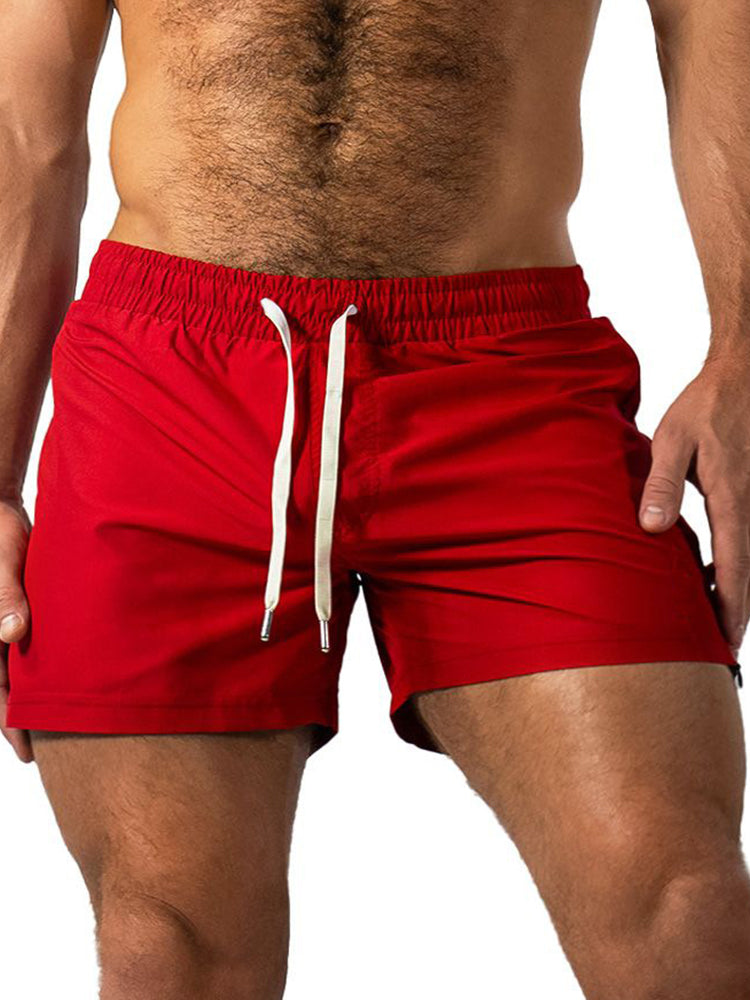 Men's Sporty Cut Quick-Dry Anti-Chafing Workout Ready Activewear Shorts | dmunderwear detail image 7