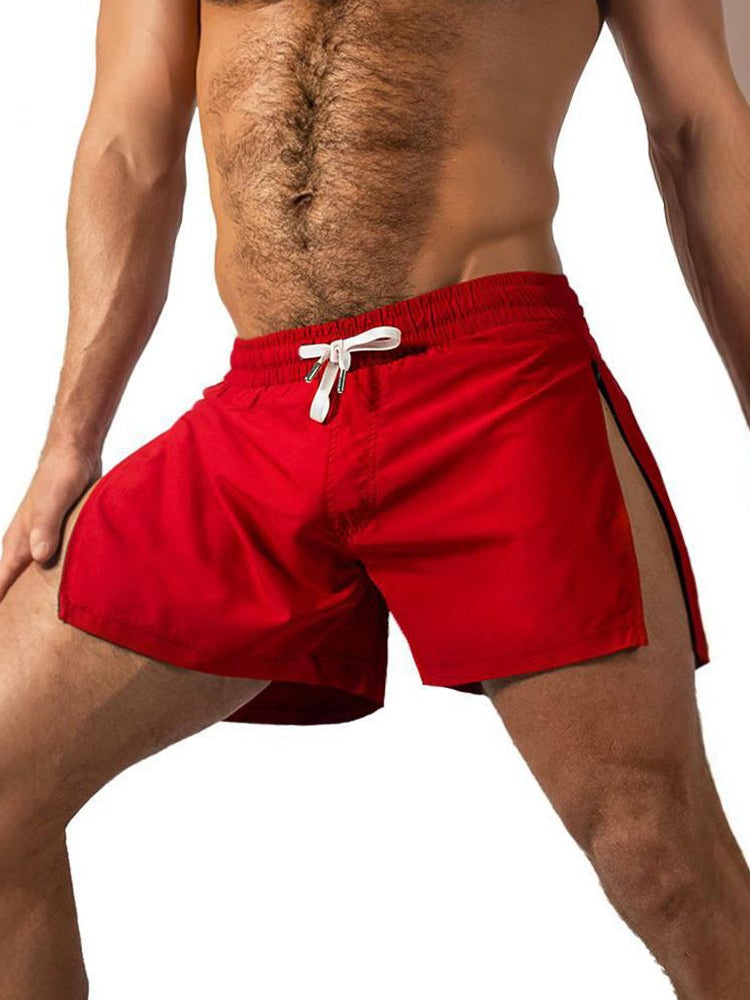 Men's Sporty Cut Quick-Dry Anti-Chafing Workout Ready Activewear Shorts | dmunderwear detail image 8