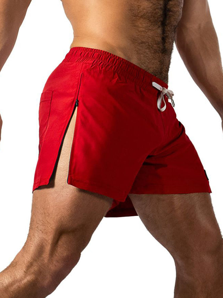 Men's Sporty Cut Quick-Dry Anti-Chafing Workout Ready Activewear Shorts | dmunderwear detail image 9