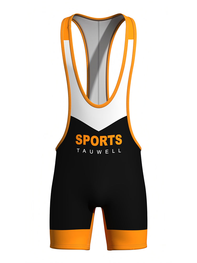Men's Stretch Fit Gym & Running Anti-Odor Seamless Wrestling Singlet Bodysuit | dmunderwear detail image 16