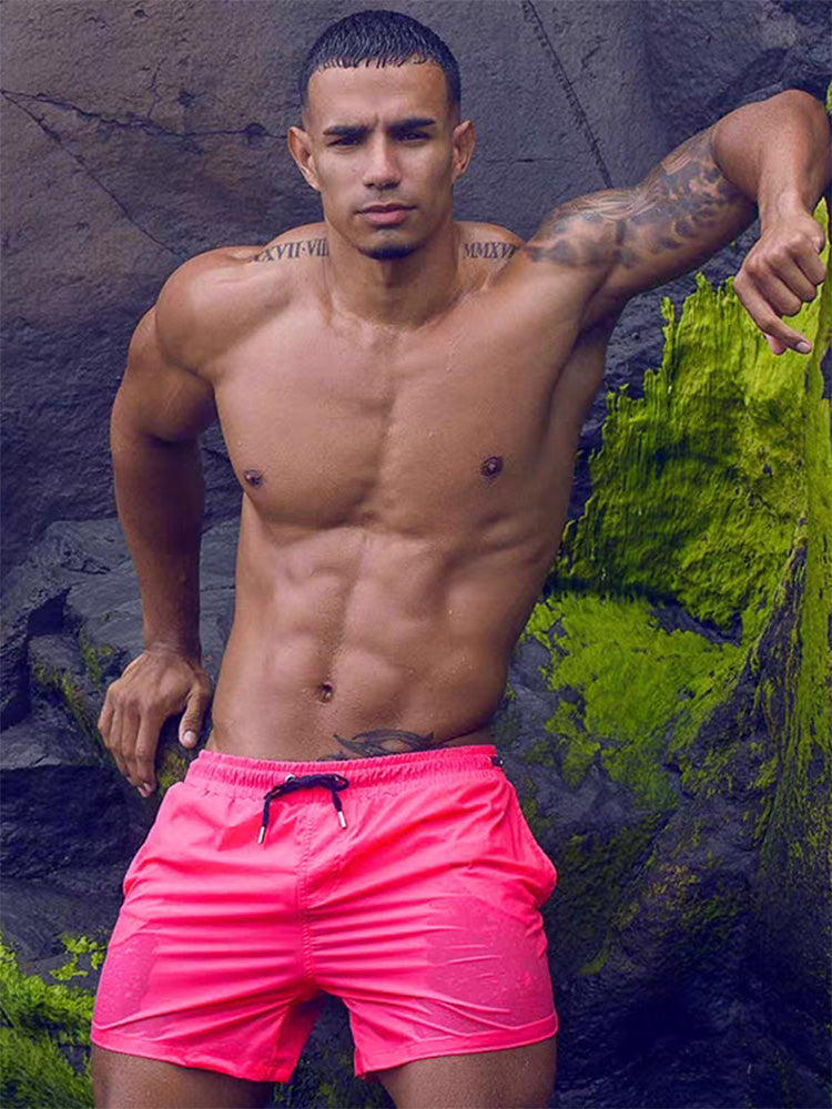 Men's Summer Mesh Beach Board Shorts | dmunderwear