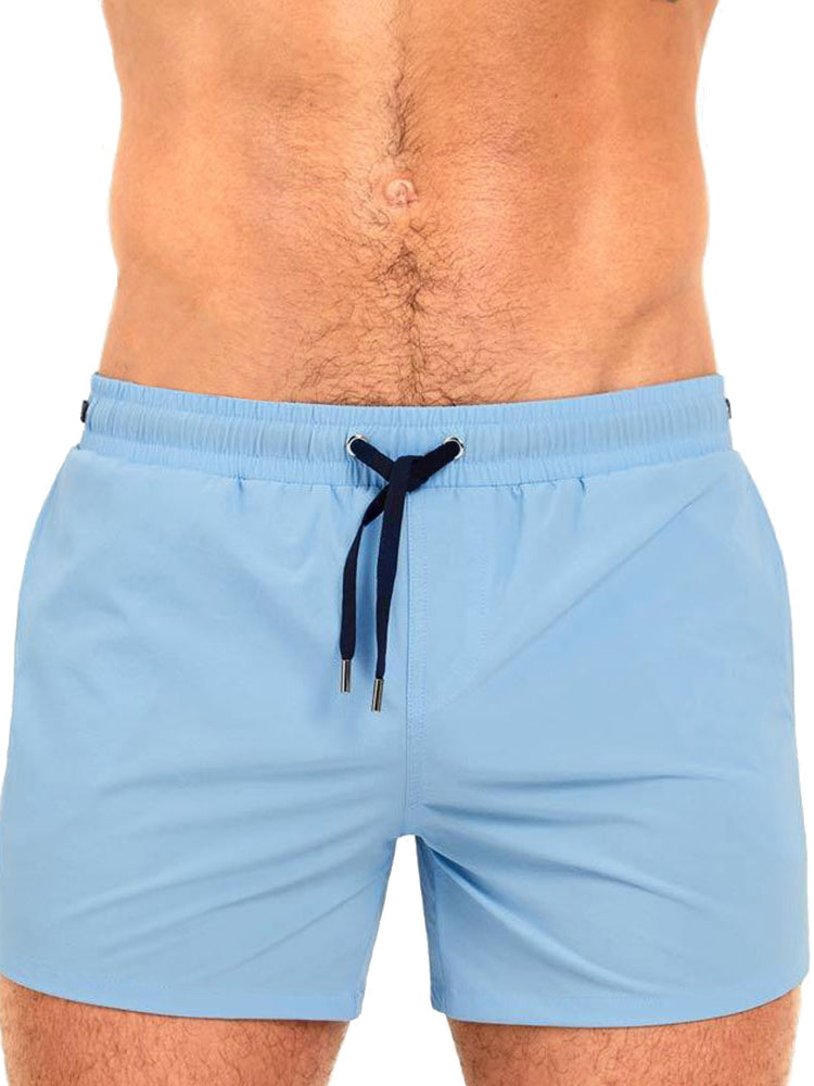 Men's Summer Mesh Beach Board Shorts | dmunderwear detail image 12